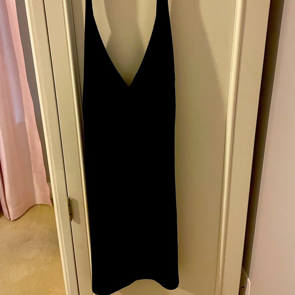 Sexy black stretch dress